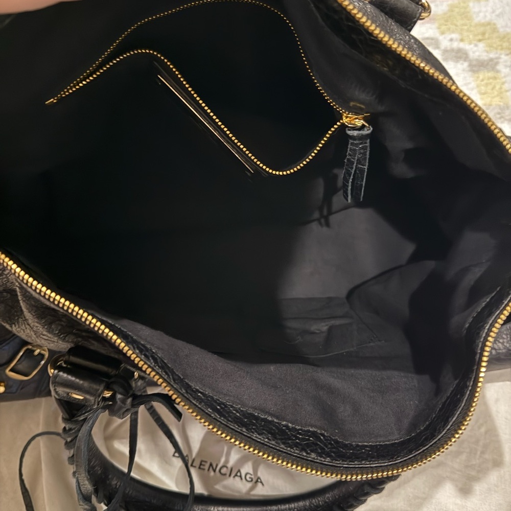Balenciaga Black Large City (moto) Bag - Picture 7 of 14